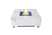 Elementi Plus Annecy Marble Porcelain Gas Fire Table 42" Fire Pit Table Elementi   