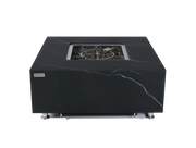 Elementi Plus Sofia Marble Porcelain Gas Fire Table 39" Fire Pit Table Elementi   