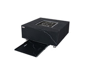 Elementi Plus Sofia Marble Porcelain Gas Fire Table 39" Fire Pit Table Elementi   