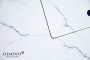 Elementi Plus Bianco Marble Porcelain Gas Fire Table 40" Fire Pit Table Elementi   