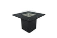 Elementi Plus Brugge Marble Porcelain Gas Dining Height Fire Table 46" Fire Pit Table Elementi   