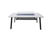 Elementi Plus Oslo Marble Porcelain Gas Fire Table 70" Fire Pit Table Elementi   
