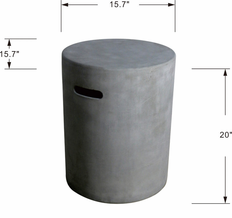 Elementi Round Tank Cover 34" Tank Cover Elementi   