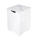 Elementi Plus Square Tank Cover - Marble Porcelain Top with GFRC Base 16" x 16" x 21" - Multiple Colors Available Tank Cover Elementi White  