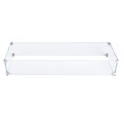 Elementi Plus Rectangular Glass Wind Guard 41" Wind Guards Elementi   