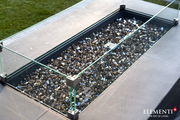 Elementi Plus Rectangular Glass Wind Guard 41" Wind Guards Elementi   