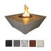 Grand Canyon Olympus Square Fire Table, Natural Gas or Propane, 48" x 48" x 18" Fire Pit Table Grand Canyon   