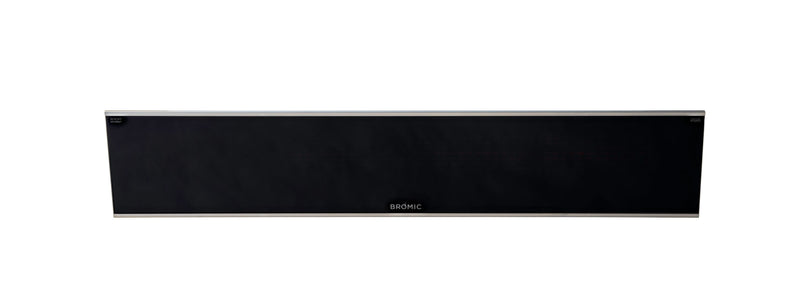 Bromic Platinum Smart Heat 2300W White Marine Grade Patio Heater - 33" Efficient Outdoor Heating Wall & Ceiling Mount Heaters Bromic Black 240 Volts No Thank You