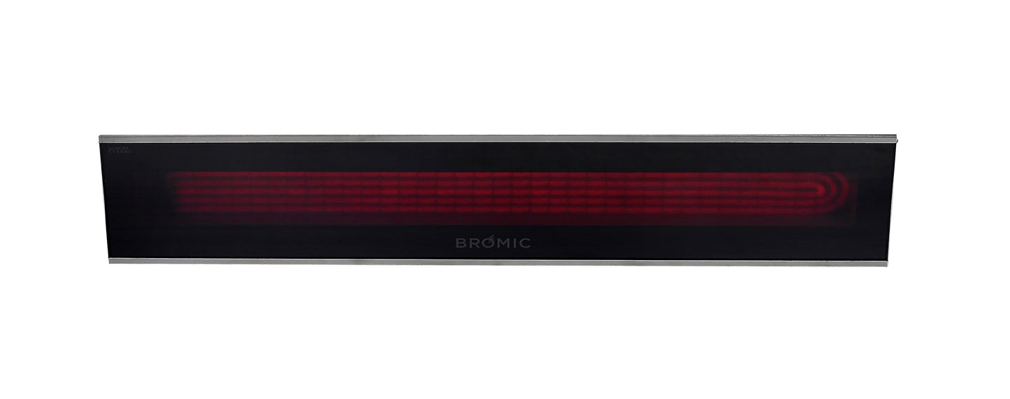 Bromic Platinum Smart Heat Black 2300W 33" Electric Heater - Stylish and Efficient Patio Heating Solution Wall & Ceiling Mount Heaters Bromic   