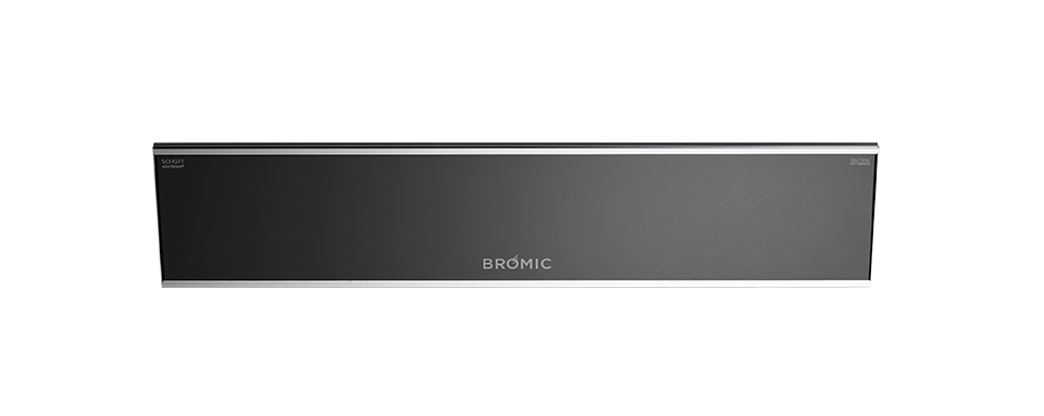 Bromic Platinum Smart Heat Black 2300W 33" Electric Heater - Stylish and Efficient Patio Heating Solution Wall & Ceiling Mount Heaters Bromic   