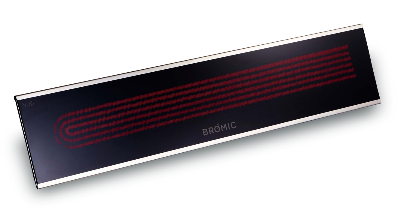 Bromic Platinum Smart Heat Black 3400W 50" Patio Heater - High-Performance Outdoor Heating Solution Wall & Ceiling Mount Heaters Bromic   