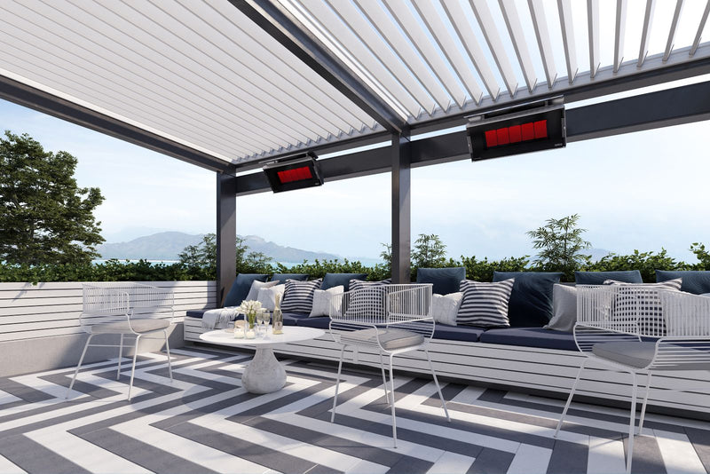 Bromic Platinum Smart Heat 300 Series Gas Patio Heater - 22" Superior Outdoor Heating Solution Wall & Ceiling Mount Heaters Bromic   