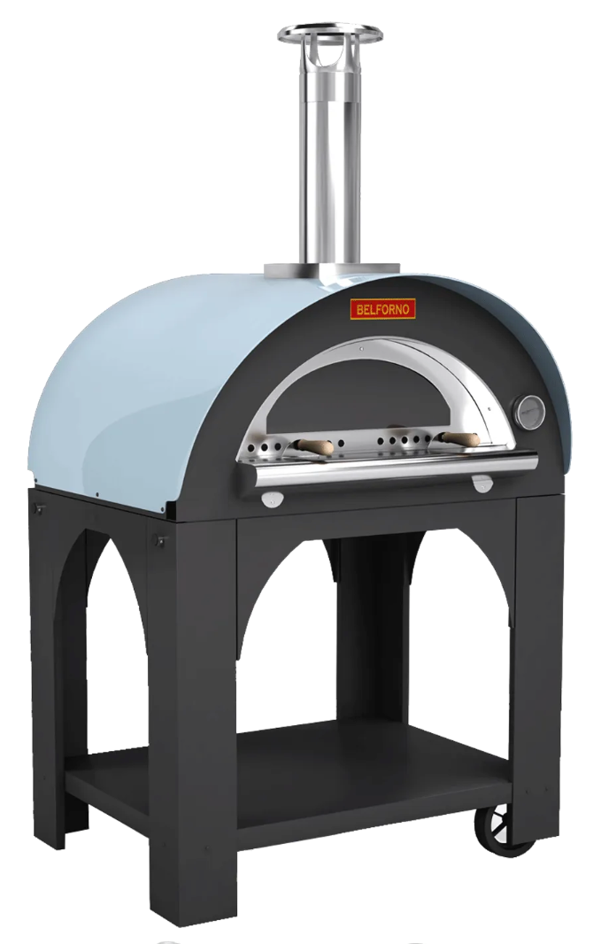 Belforno Medio Wood Fired Portable Free Standing Outdoor Pizza Oven, Available in 6 Colors, Cook 3 pizzas at a time Pizza Oven Belforno   