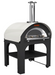 Belforno Grande Wood Fired Portable Free Standing Outdoor Pizza Oven, Available in 6 Colors, Cook 4 pizzas at a time Pizza Oven Belforno Linen  