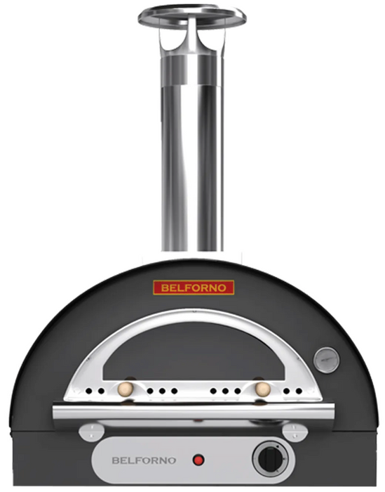 Belforno Piccolo Dual Fuel (Gas + Wood) Countertop Portable Outdoor Pizza Oven, Available in 6 Colors, Cook 2 pizzas at a time Pizza Oven Belforno   
