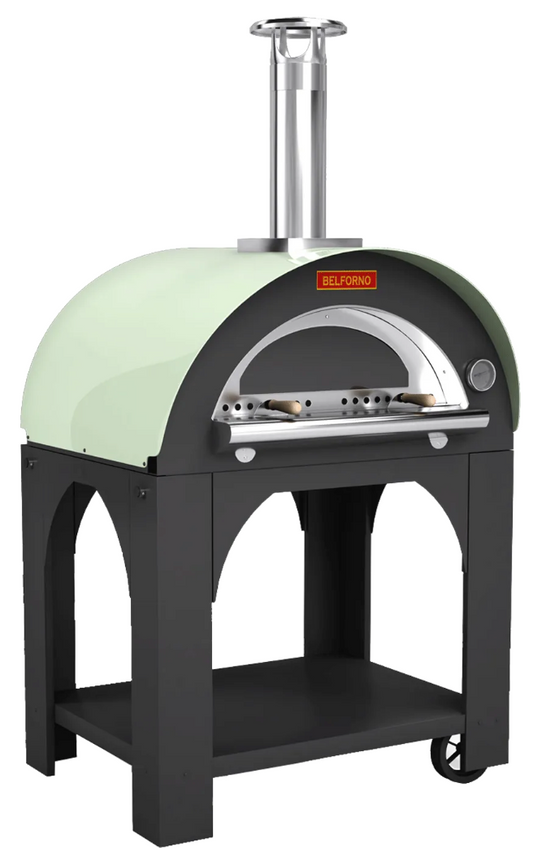 Belforno Medio Wood Fired Portable Free Standing Outdoor Pizza Oven, Available in 6 Colors, Cook 3 pizzas at a time Pizza Oven Belforno   