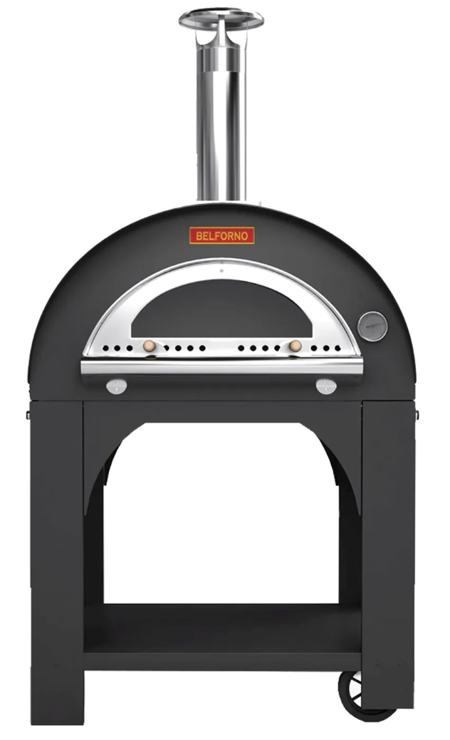 Belforno Medio Wood Fired Portable Free Standing Outdoor Pizza Oven, Available in 6 Colors, Cook 3 pizzas at a time Pizza Oven Belforno   