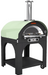 Belforno Grande Dual Fuel (Gas + Wood) Portable Free Standing Outdoor Pizza Oven, Available in 6 Colors, Cook 4 pizzas at a time Pizza Oven Belforno Pistachio  