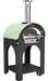 Belforno Piccolo Dual Fuel (Gas + Wood) Portable Free Standing Outdoor Pizza Oven, Available in 6 Colors, Cook 2 pizzas at a time Pizza Oven Belforno Pistachio  