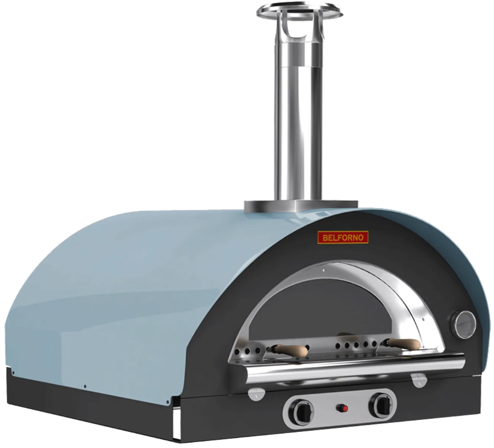 Belforno Grande Dual Fuel (Gas + Wood) Countertop Portable Outdoor Pizza Oven, Available in 6 Colors, Cook 4 pizzas at a time Pizza Oven Belforno   