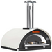 Belforno Piccolo Wood Fired Countertop Portable Outdoor Pizza Oven, Available in 6 Colors, Cook 2 pizzas at a time Pizza Oven Belforno Linen  