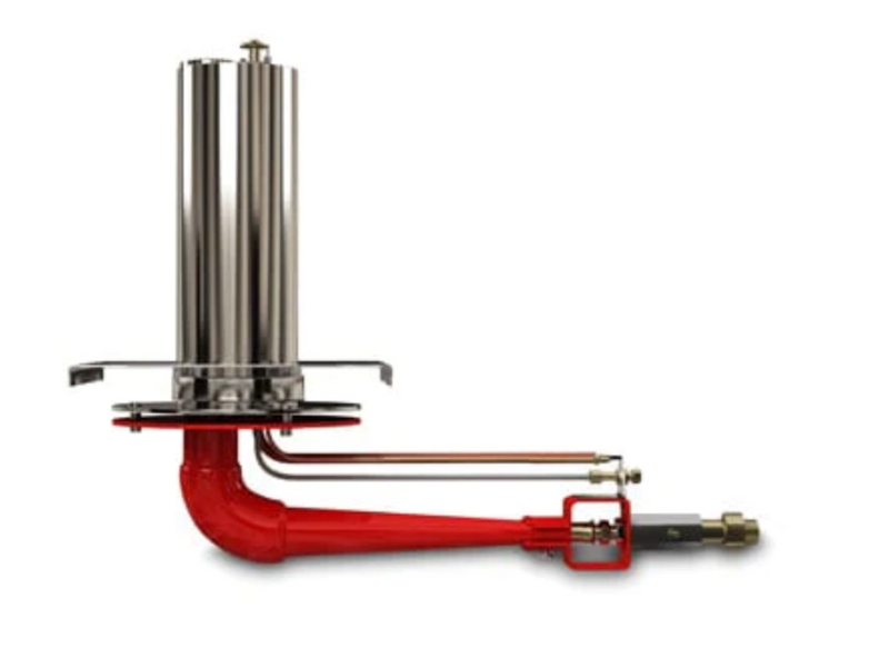 Vamparossa M1 Liquid Propane Gas Burner, Manual Ignition & Temp Regulation with Controls, For Large Ovens with internal size 32-42 inches Gas Burners for Pizza Ovens Vamparossa   