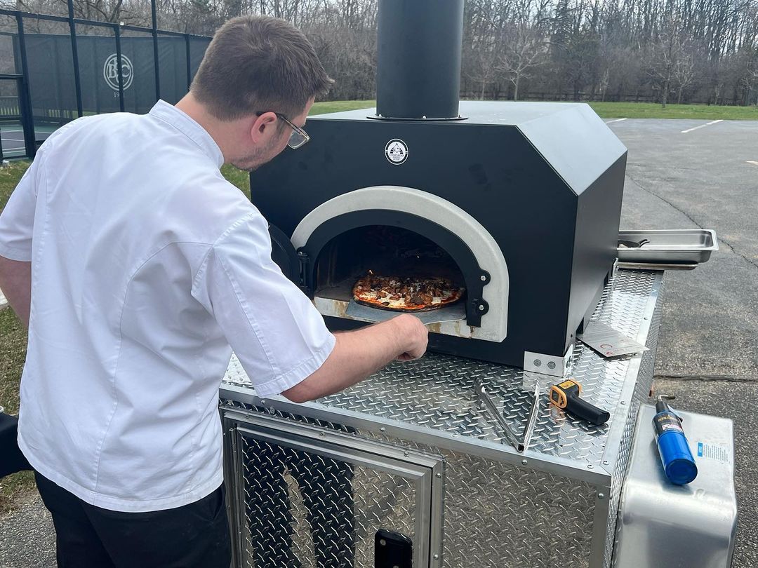 Chicago Brick Oven CBO-750 Tailgater, Wood-Fired Pizza Oven On Custom-Built Aluminum 2-Axle Trailer Pizza Oven Chicago Brick Oven (CBO)   