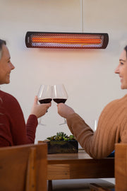 Bromic Tungsten Smart Heat Black 2000-Watt 44" Patio Heater - Sleek Design for Efficient Outdoor Heating Wall & Ceiling Mount Heaters Bromic   