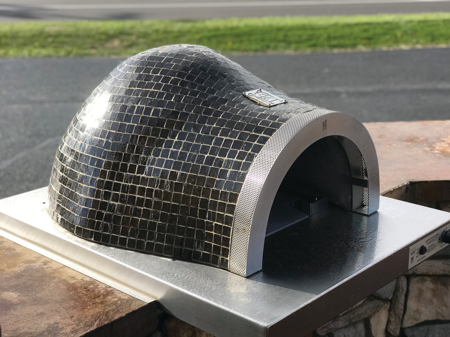 HPC Fire, Villa Series, Built In Countertop Dual Fuel Gas/Propane Wood Fired Outdoor Pizza Oven, Electronic Ignition System, 6 color options Pizza Oven HPC Fire   