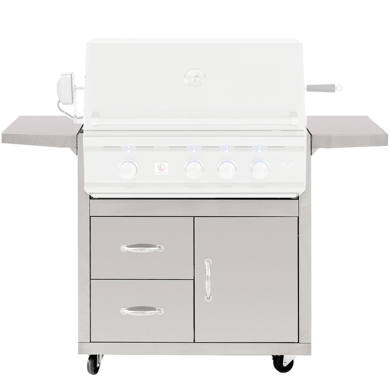 Summerset Deluxe Gas Grill Cart for TRL Grills - 32" Size Cart for Gas Grills Summerset   