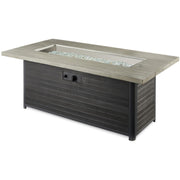The Outdoor GreatRoom Company 61" Cedar Ridge Linear Gas Fire Pit Table (CR-1242-K) Fire Pit Table The Outdoor GreatRoom Company   