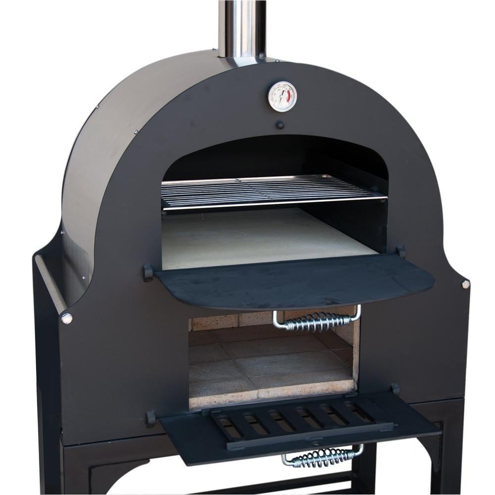 Tuscan Chef GX-B1 34-Inch Outdoor Wood-Fired Pizza Oven, Includes Cart Pizza Oven Tuscan Chef   