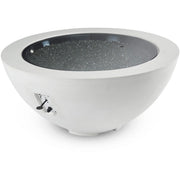 The Outdoor GreatRoom Company White Cove 42" Round Gas Fire Pit Bowl (CV-30WT) Fire Bowls The Outdoor GreatRoom Company   