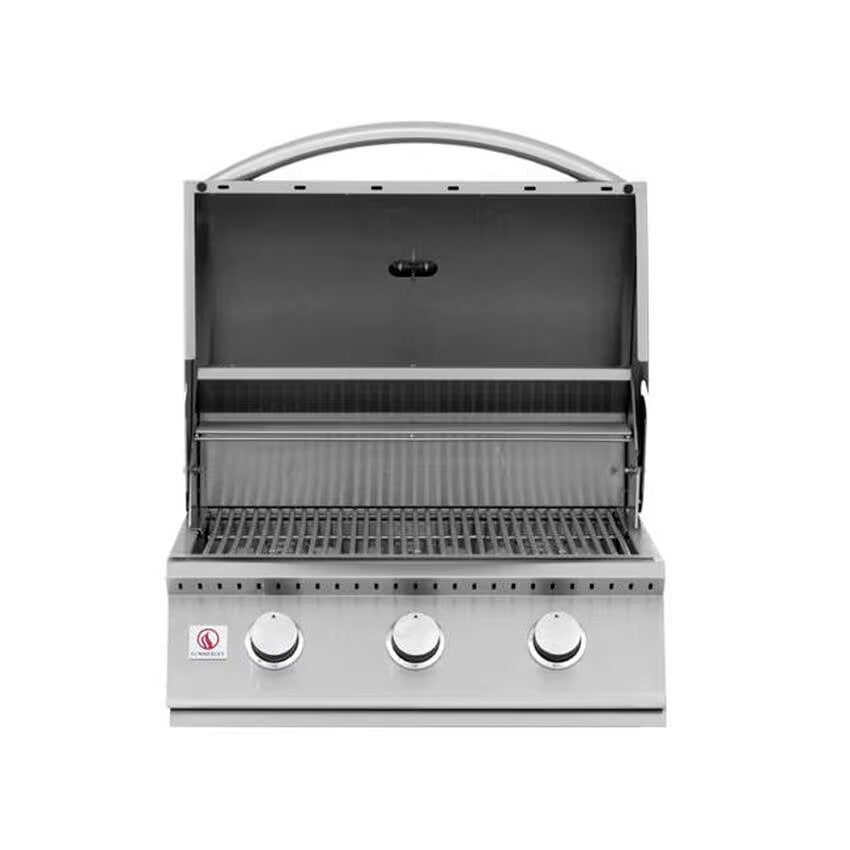 Summerset Sizzler SIZ26-NG/LP 26" Built-In Grill with 3-Burners, Natural Gas/Liquid Propane Built-in Gas Grill Summerset   