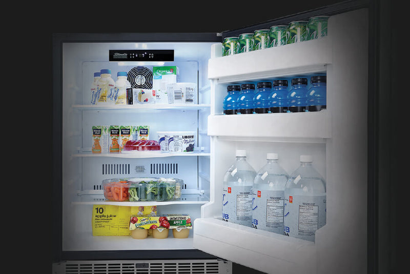 Napoleon Outdoor Rated Stainless Steel Fridge, 5.5 cu ft Refrigerator Napoleon   