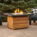 The Outdoor GreatRoom Company 42" Darien Rectangular Gas Fire Pit Table with Everblend Top Fire Pit Table The Outdoor GreatRoom Company   