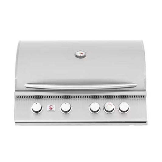 Summerset Sizzler SIZ32-NG/LP Burner: 32" 4-Burner Natural Gas Grill Built-in Gas Grill Summerset   