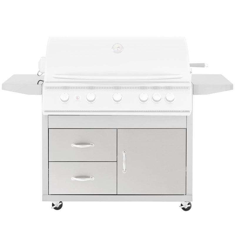 Summerset 40-Inch Gas Grill Cart for Sizzler Pro Grills - Durable Outdoor Cooking Companion Cart for Gas Grills Summerset   