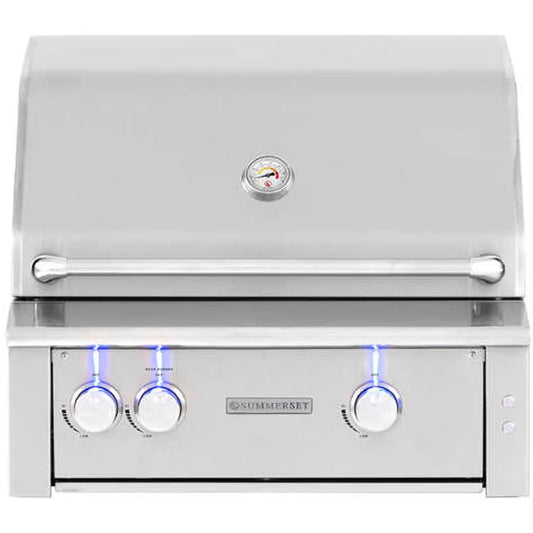 Summerset Alturi ALT30T-NG/LP 30" 2-Burner Gas Grill w/ Stainless Steel Rotisserie Built-in Gas Grill Summerset   