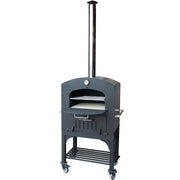 Tuscan Chef GX-C2 Deluxe Family 27-Inch Outdoor Wood-Fired Pizza Oven, Includes Cart Pizza Oven Tuscan Chef   