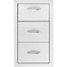 Summerset 17" Vertical 2-Drawer Combo with Paper Towel Holder - SSTDC-17 Drawers Summerset   
