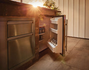 Napoleon Outdoor Rated Stainless Steel Fridge, 5.5 cu ft Refrigerator Napoleon   