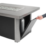 The Outdoor GreatRoom Company 48" Caden Rectangular Gas Fire Pit Table (CAD-1224) Fire Pit Table The Outdoor GreatRoom Company   
