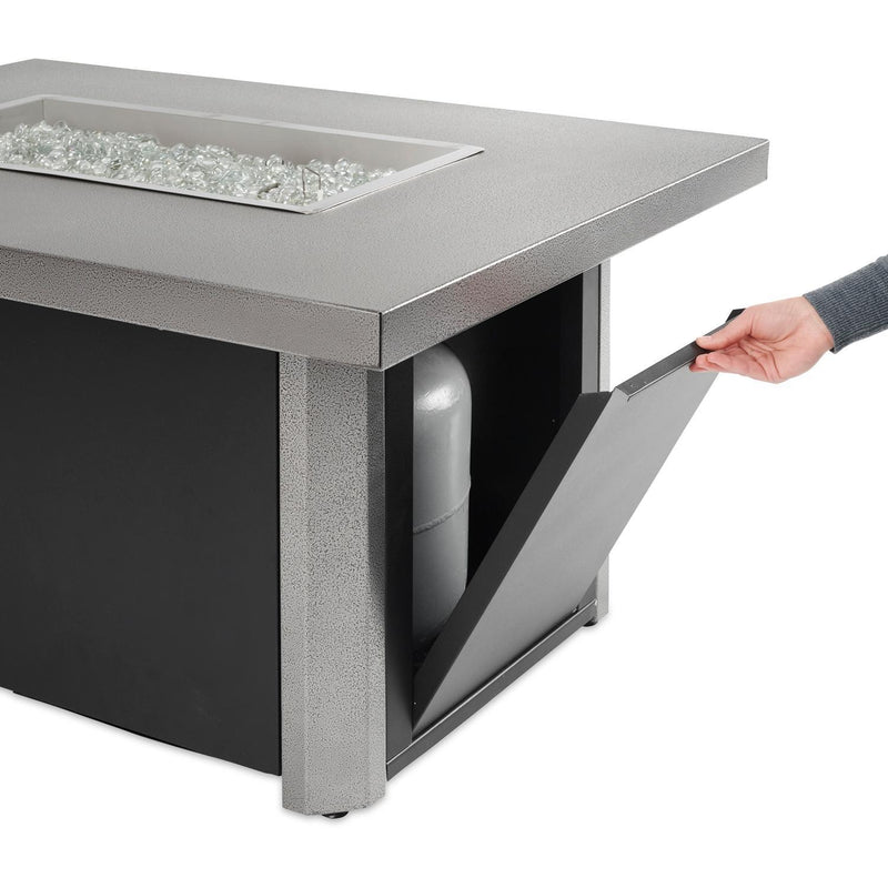 The Outdoor GreatRoom Company 48" Caden Rectangular Gas Fire Pit Table (CAD-1224) Fire Pit Table The Outdoor GreatRoom Company   