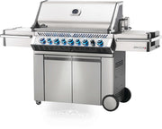 Napoleon Prestige PRO 665 Natural Gas Grill 76" with Infrared Rear and Side Burners  Stainless Steel (PRO665RSIBNSS-3) Natural Gas stainless steel model PRO665RSIBNSS-3 product image 3