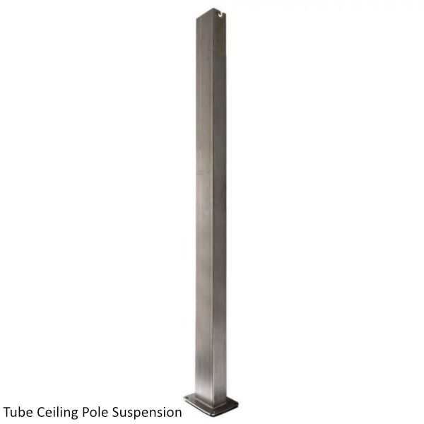 Bromic Platinum Smart Heat 2300W White Marine Grade Patio Heater - 33" Efficient Outdoor Heating Wall & Ceiling Mount Heaters Bromic Black 240 Volts 2' Tube Ceiling Pole Suspension Kit