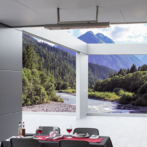 Bromic Cobalt Smart Heat 4000-Watt 44" Patio Heater - Efficient Outdoor Heating Wall & Ceiling Mount Heaters Bromic   