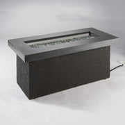 The Outdoor GreatRoom Company 55" Grey Key Largo Linear Gas Fire Pit Table (KL-1242-MM) Fire Pit Table The Outdoor GreatRoom Company   