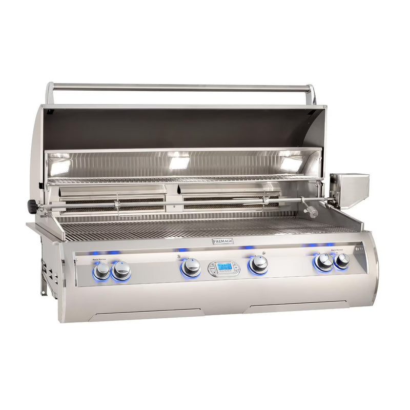 Fire Magic Echelon Diamond 48-Inch Built-in Gas Grill with One Infrared Burner, Rotisserie, and Digital Thermometer Built-in Gas Grill Fire Magic   