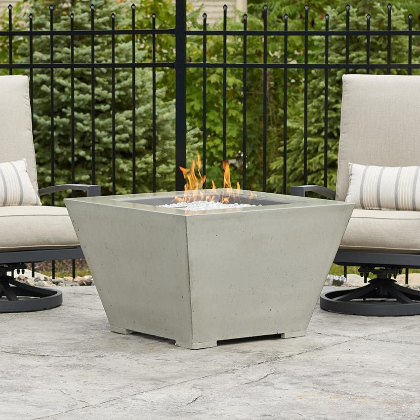 The Outdoor GreatRoom Company Cove 42" Square Gas Fire Pit Bowl (CV-2424) Fire Bowls The Outdoor GreatRoom Company   